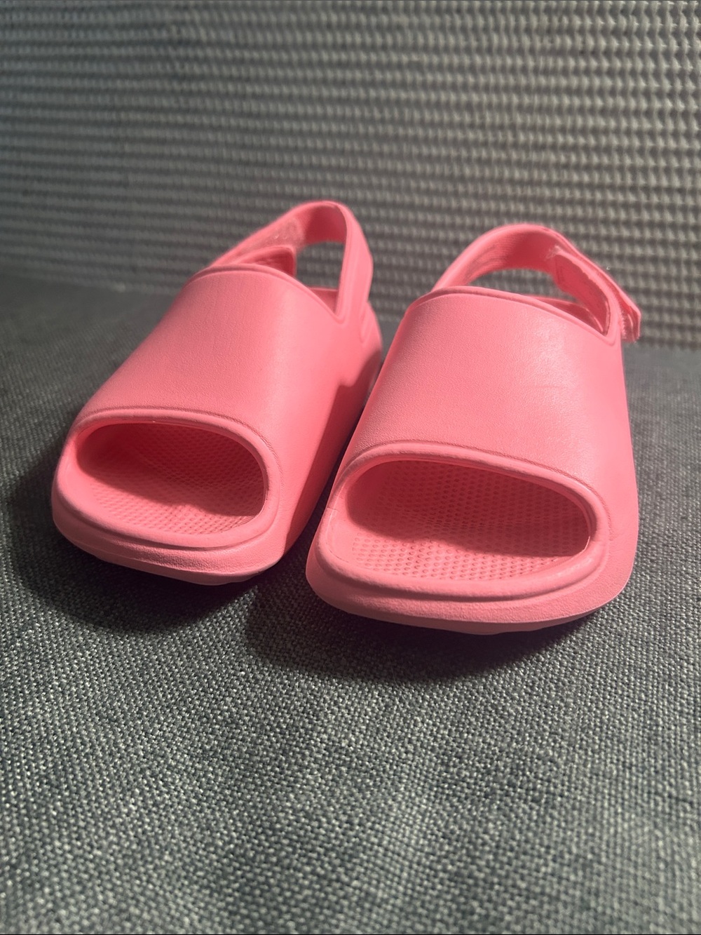Cat & Jack Pink Kids Slide Sandals with Heel Strap